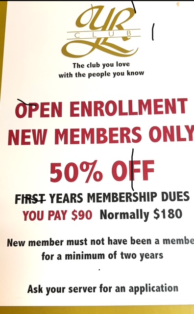 Open enrollment! New members only 50% off